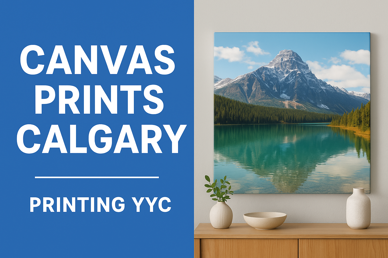 Same Day Canvas Printing Service in Calgary