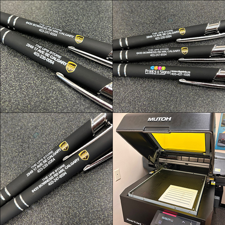 Custom Printed Pens Calgary Printing Services YYC